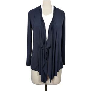 Urban CoCo Women's Drape Open Front Waterfall Cardigan Size M Long Sleeve Flowy